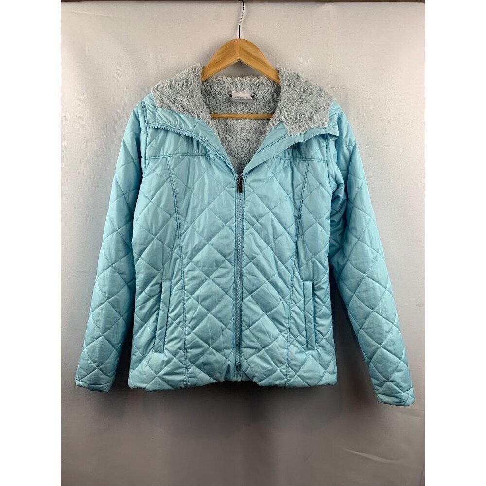 Women's Columbia Sky Blue Weather Jacket Size S